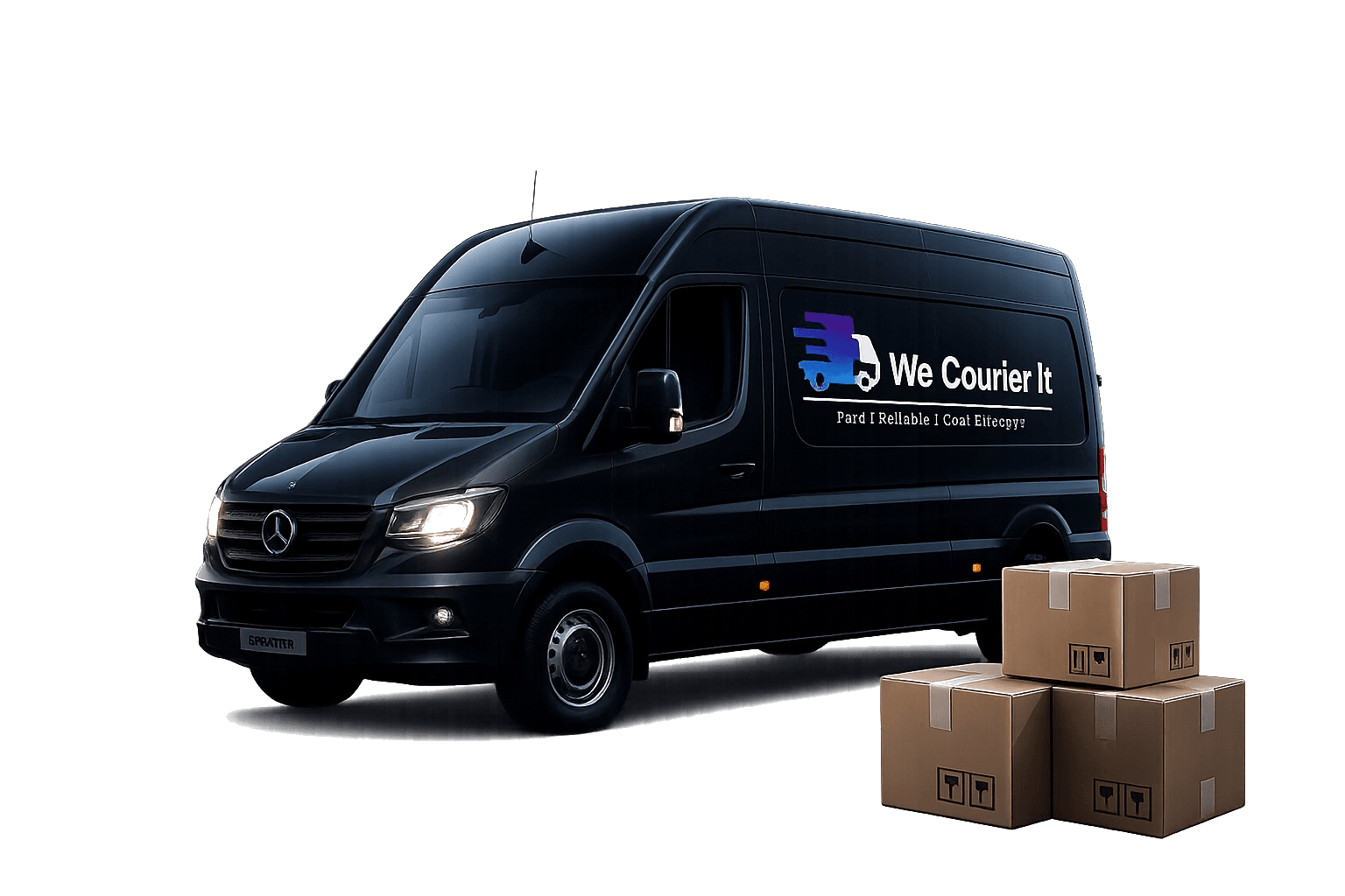We Courier It Van